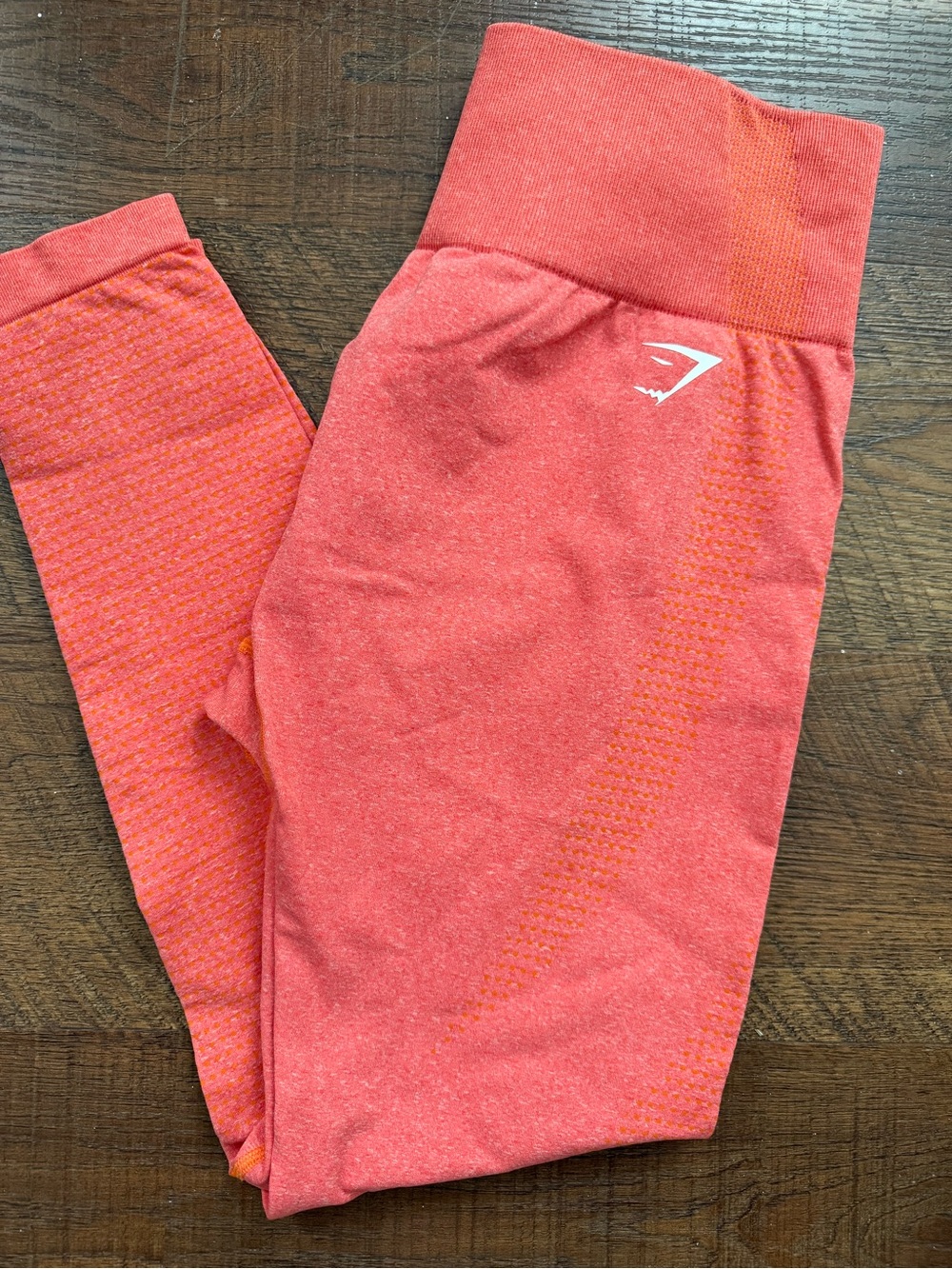 Gymshark Coral Seamless High-Rise Leggings